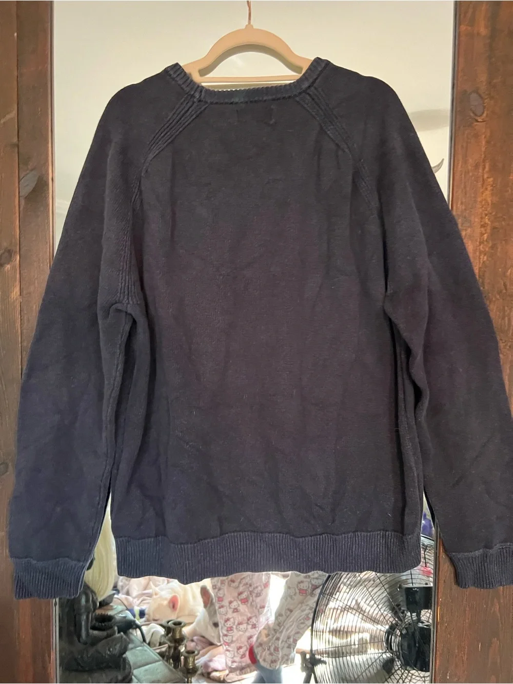 Polo by Ralph Lauren VTG Navy Crewneck Sweater, NO FLAWS